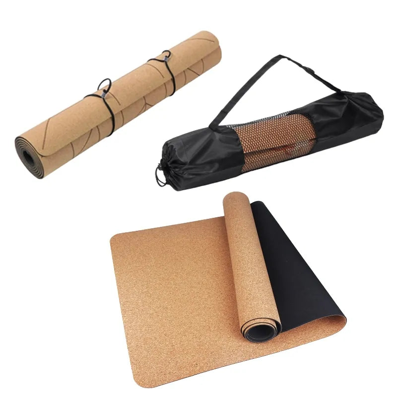 NATURAL CORK YOGA MAT | Durable, Non-Toxic, and Eco-Friendly