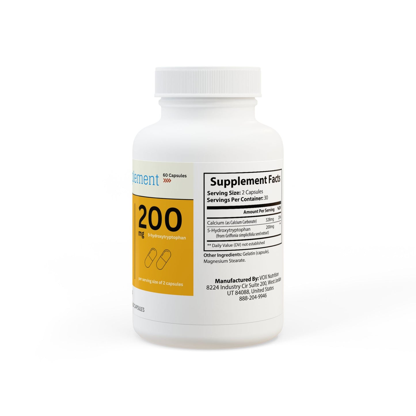 5-HTP Supplement (60 Capsules)