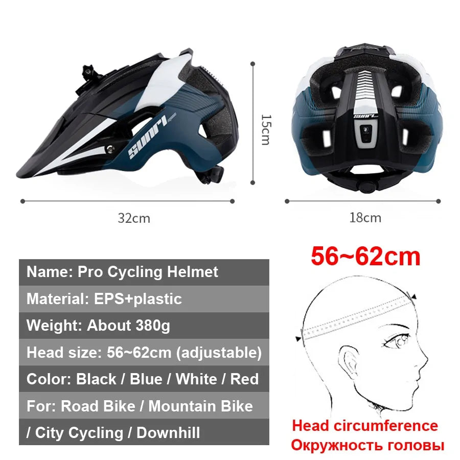 RECHARGEABLE BICYCLE HELMET LIGHT | LED Safety Light for Cyclists