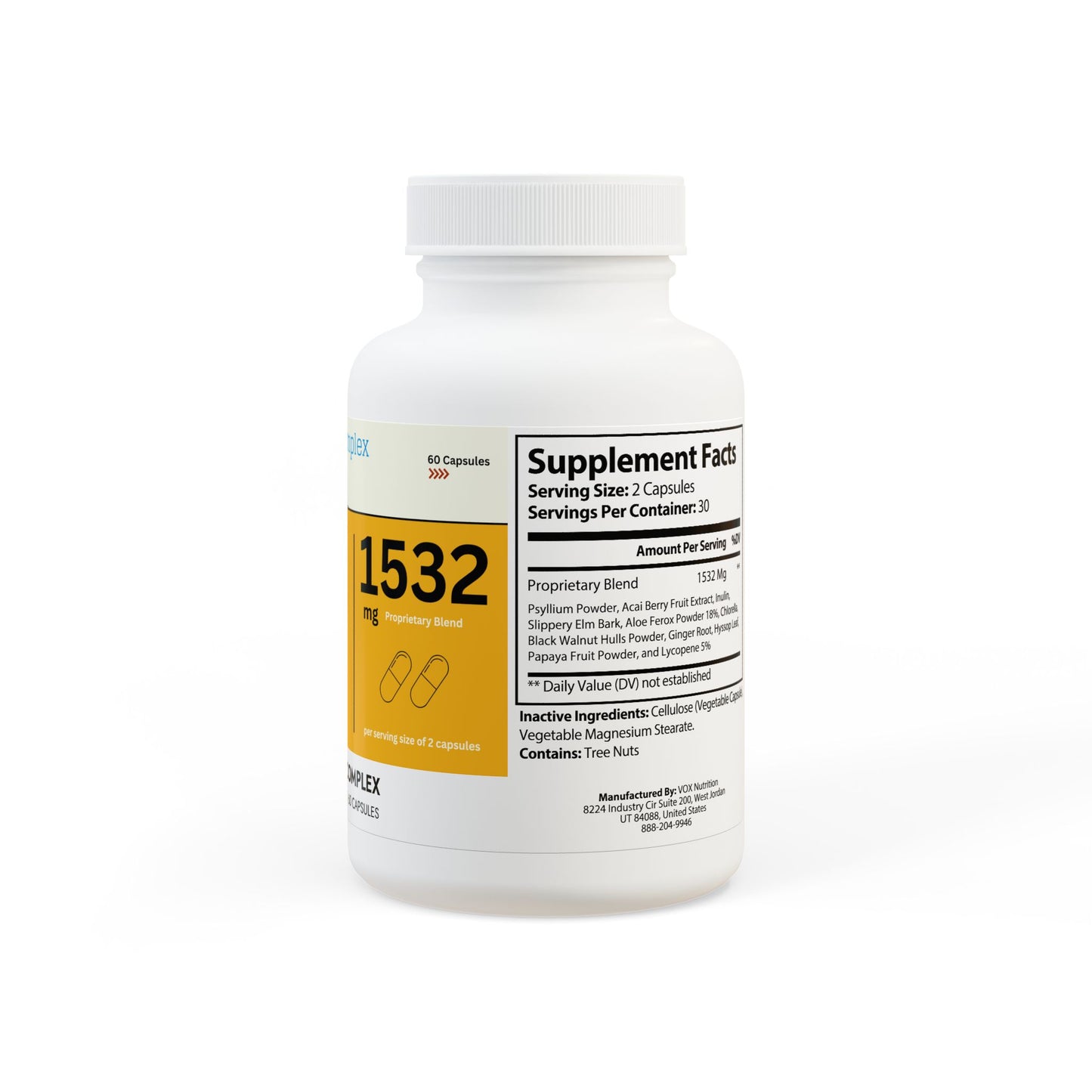 Acai Berry Complex Supplement (60 Capsules)