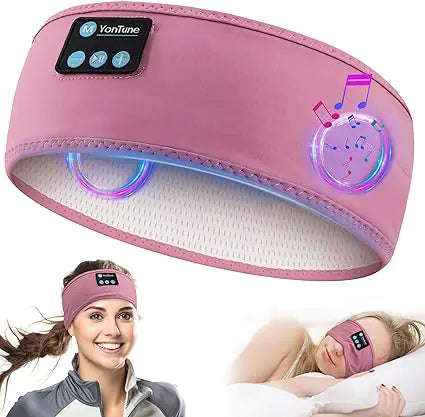 SLEEP HEADBAND WITH BUILT-IN WHITE NOISE | Block Distractions, Sleep Deeply