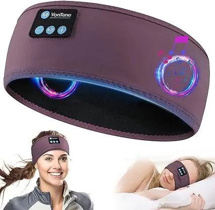 SLEEP HEADBAND WITH BUILT-IN WHITE NOISE | Block Distractions, Sleep Deeply