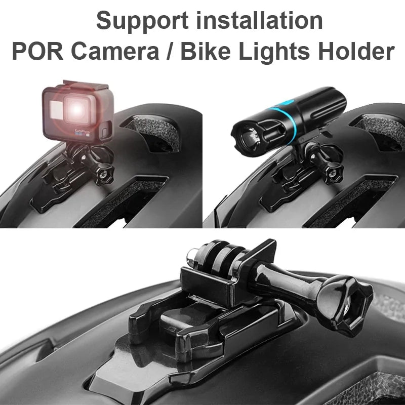RECHARGEABLE BICYCLE HELMET LIGHT | LED Safety Light for Cyclists
