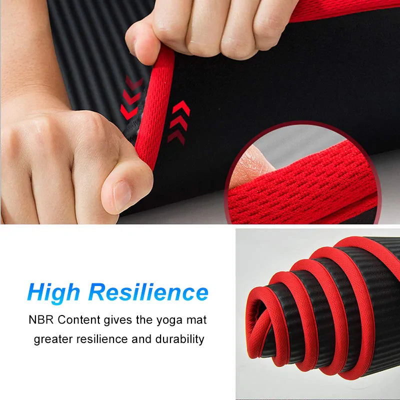 EXTRA THICK YOGA MAT | Cushion & Comfort for All Fitness Levels
