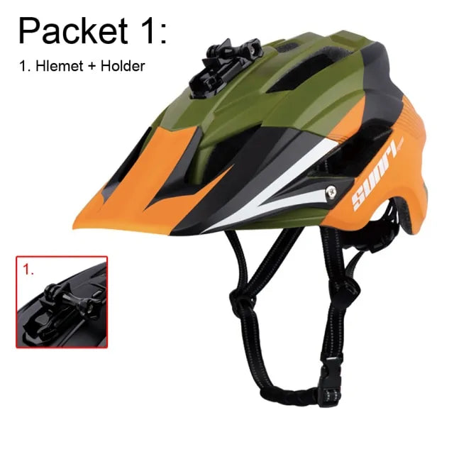 RECHARGEABLE BICYCLE HELMET LIGHT | LED Safety Light for Cyclists