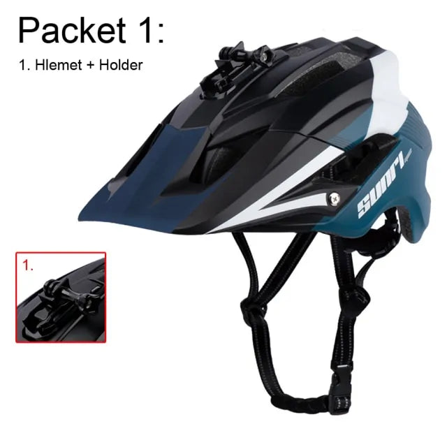 RECHARGEABLE BICYCLE HELMET LIGHT | LED Safety Light for Cyclists