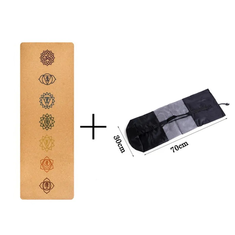 NATURAL CORK YOGA MAT | Durable, Non-Toxic, and Eco-Friendly