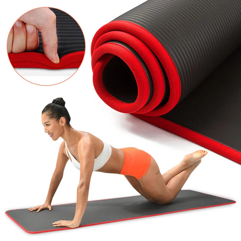 EXTRA THICK YOGA MAT | Cushion & Comfort for All Fitness Levels