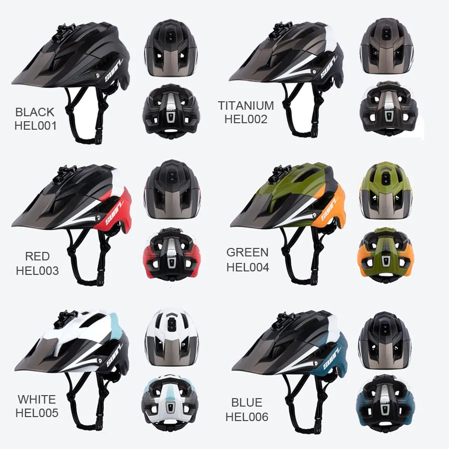 RECHARGEABLE BICYCLE HELMET LIGHT | LED Safety Light for Cyclists