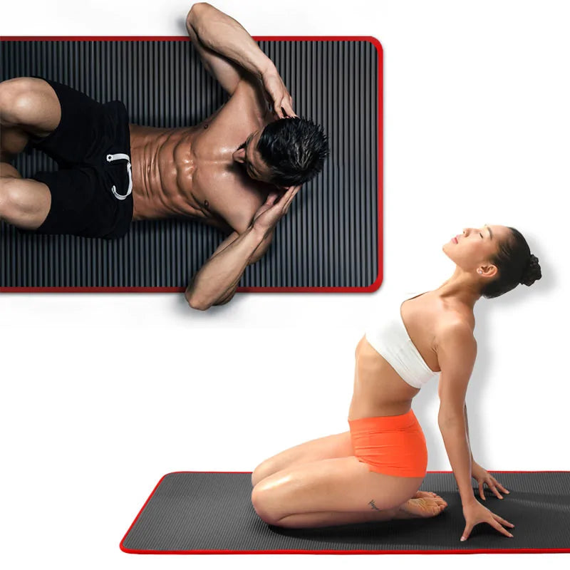EXTRA THICK YOGA MAT | Cushion & Comfort for All Fitness Levels