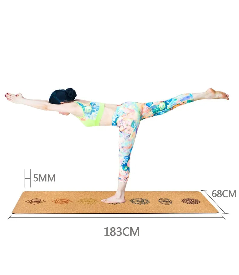NATURAL CORK YOGA MAT | Durable, Non-Toxic, and Eco-Friendly