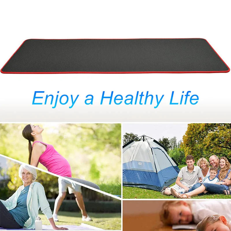 EXTRA THICK YOGA MAT | Cushion & Comfort for All Fitness Levels