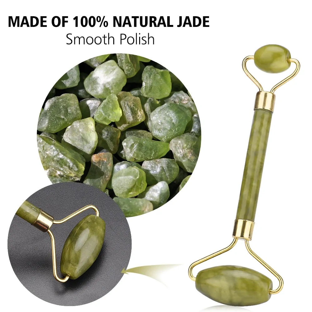 FACIAL MASSAGE ROLLER | Reduce Puffiness for Radiant, Youthful Skin