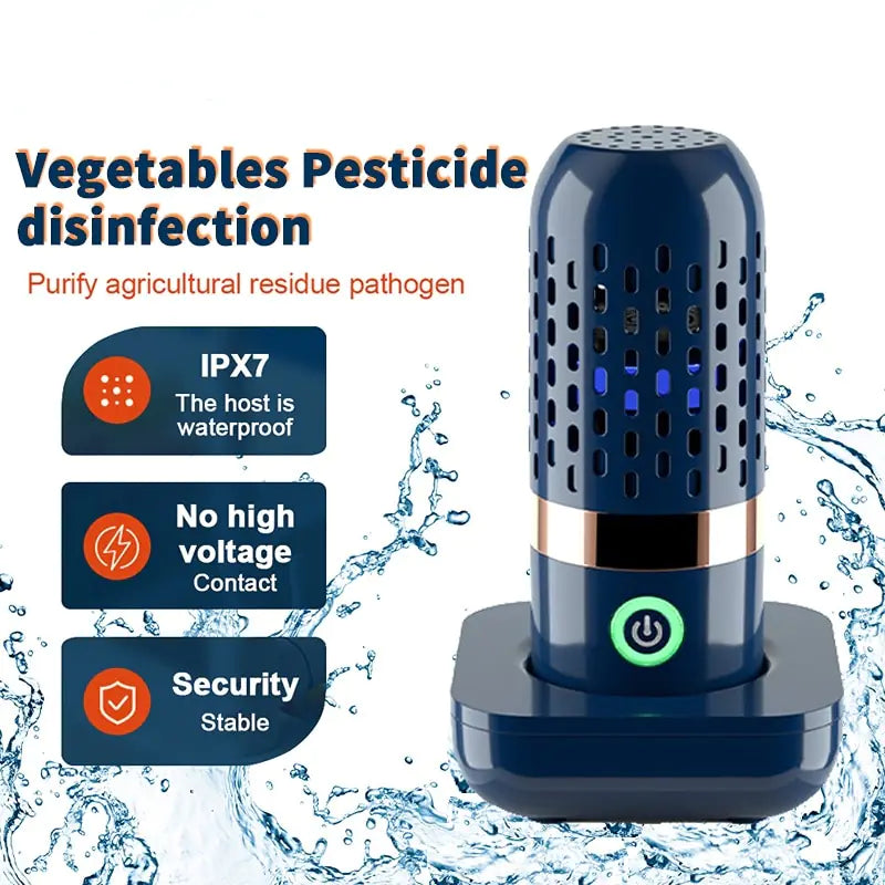 PORTABLE FRUIT & VEGETABLE STERILIZER | Clean & Fresh Produce Anywhere