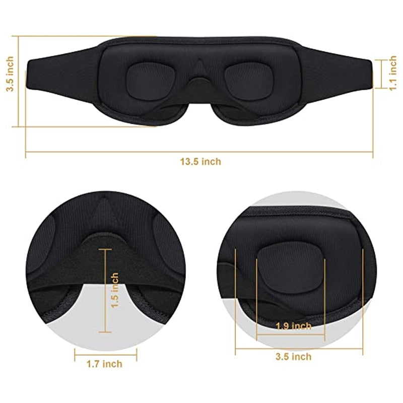 SLEEP MASK | Block Light & Sleep Better All Night