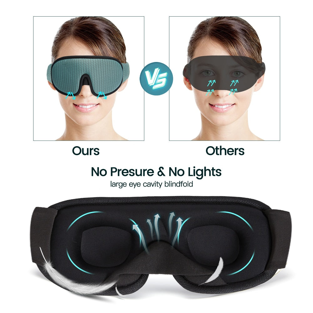 SLEEP MASK | Block Light & Sleep Better All Night