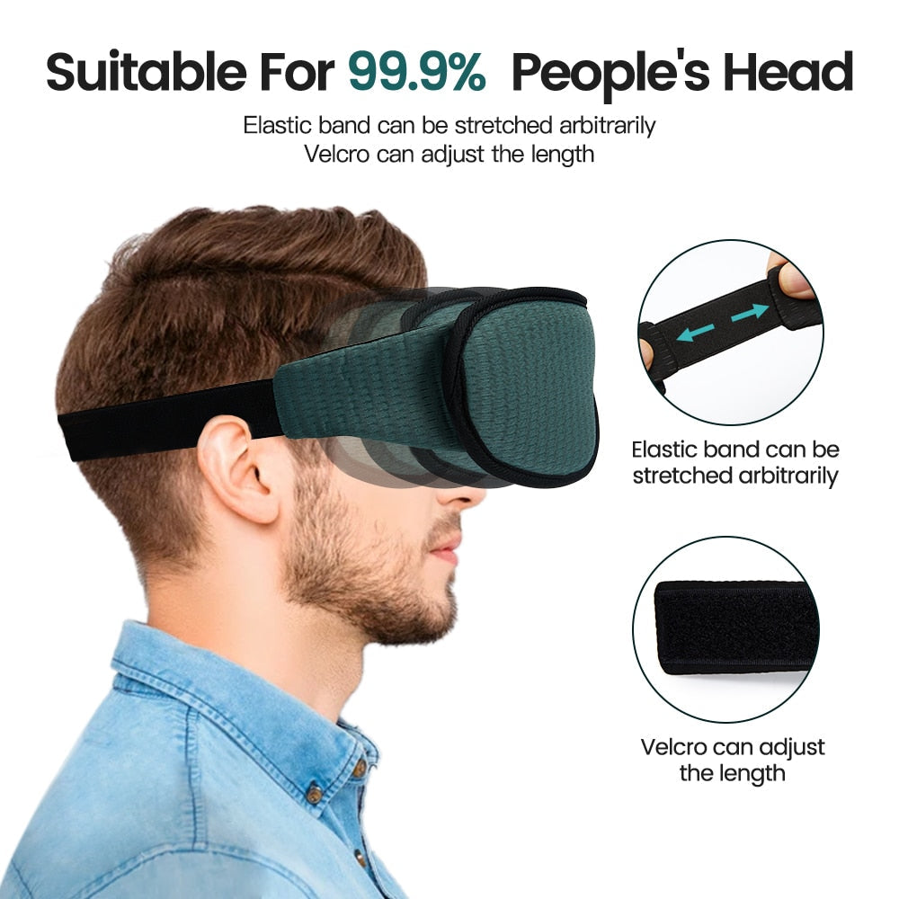 SLEEP MASK | Block Light & Sleep Better All Night