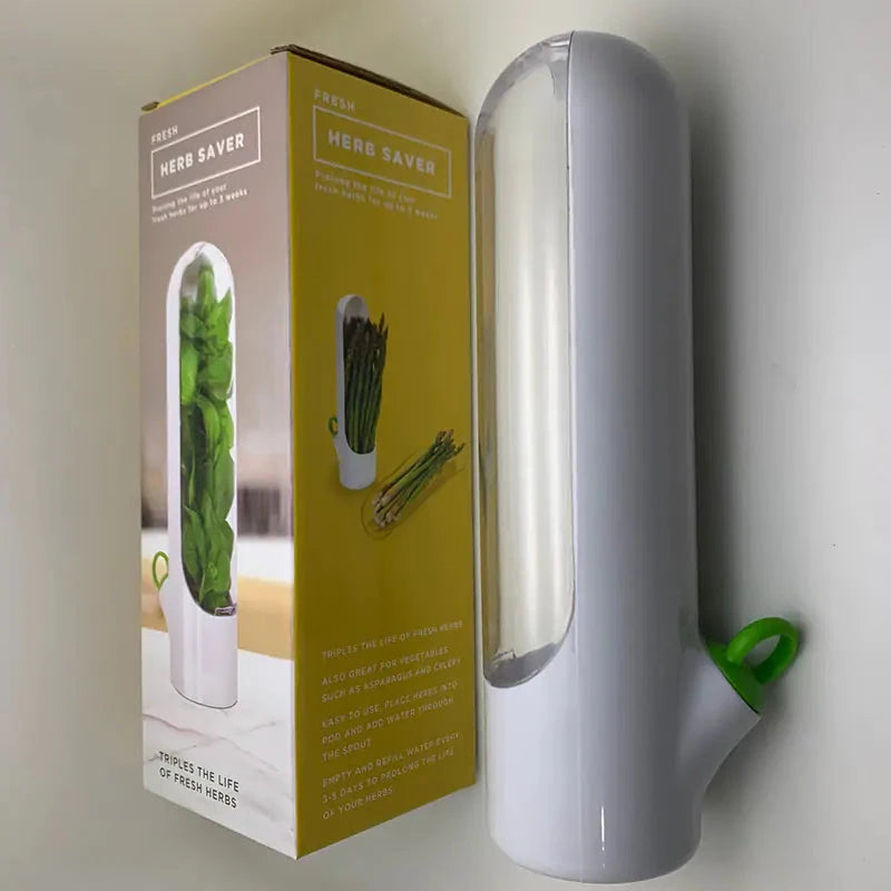 HERB KEEPER AND STORAGE | Keep Herbs Fresh Longer & Organized
