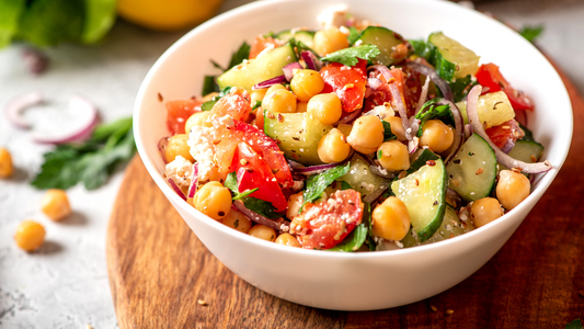 Vibrant Three-Bean Salad - A Colorful Symphony of Flavors