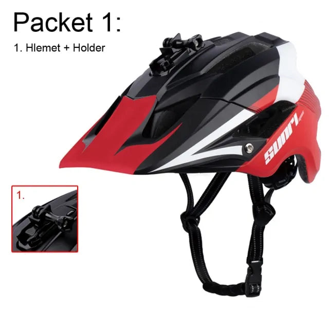 RECHARGEABLE BICYCLE HELMET LIGHT | LED Safety Light for Cyclists
