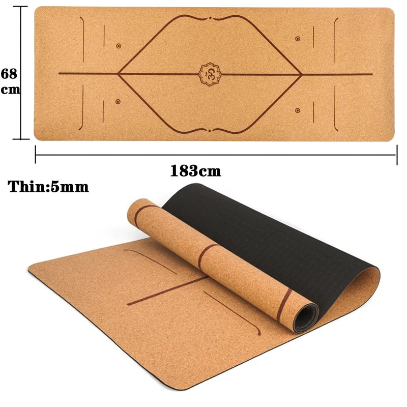 NATURAL CORK YOGA MAT | Durable, Non-Toxic, and Eco-Friendly