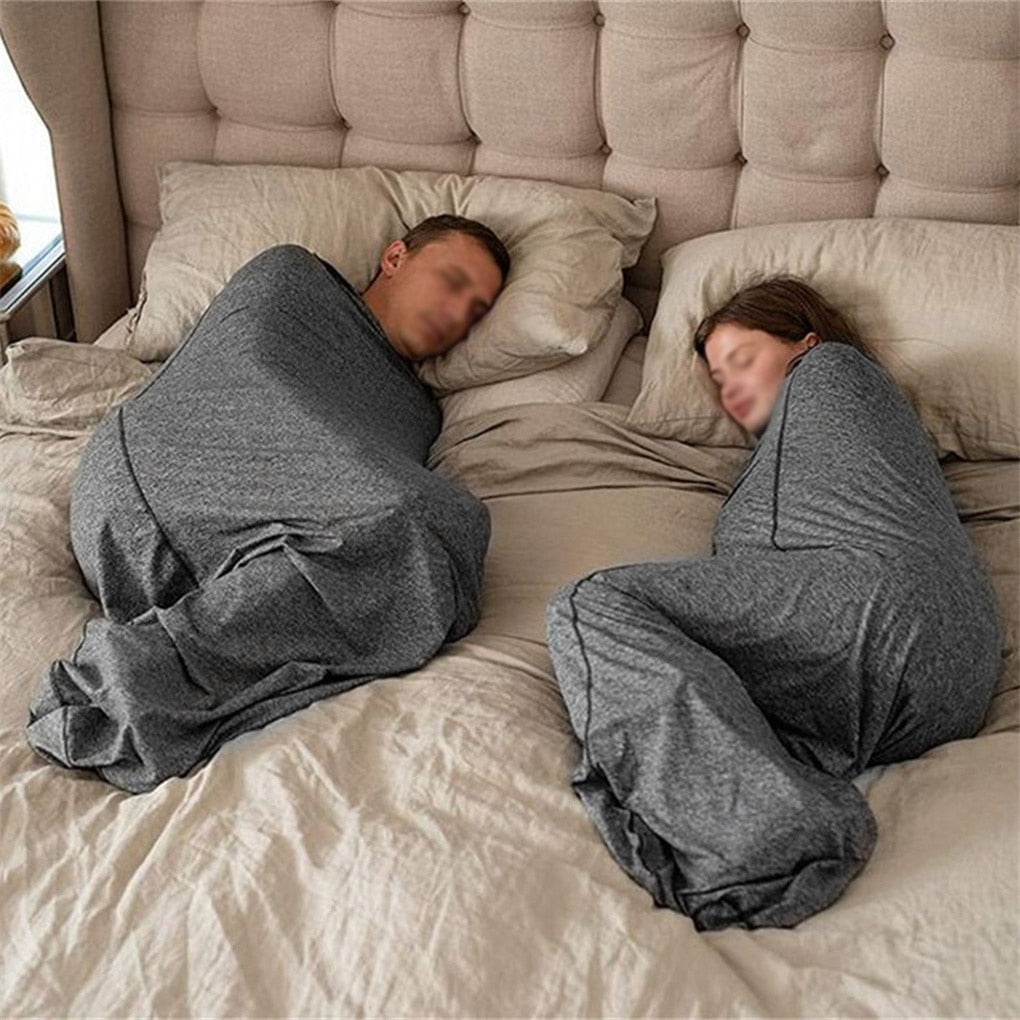COZY WEIGHTED SLEEPING BAG | Enhanced Sleep for Camping & Home